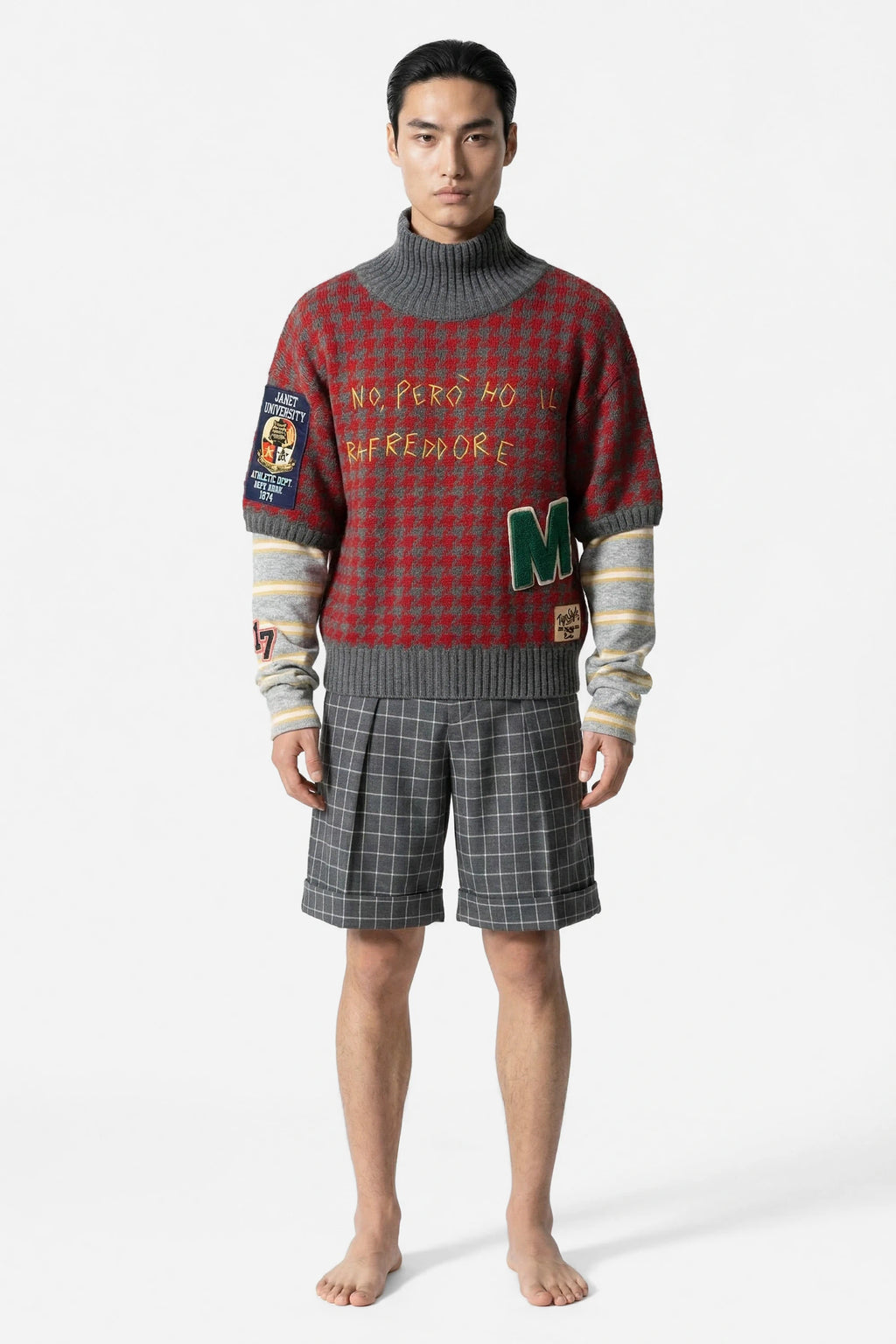 The "Raffreddore" Oversized Varsity Knit