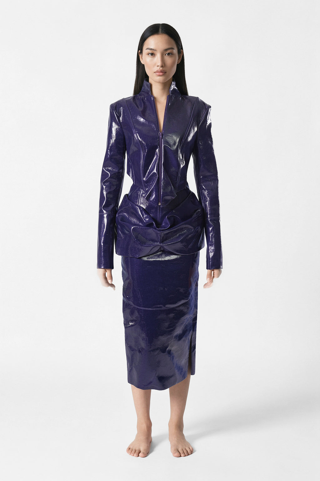 Structured Jacket & Skirt set