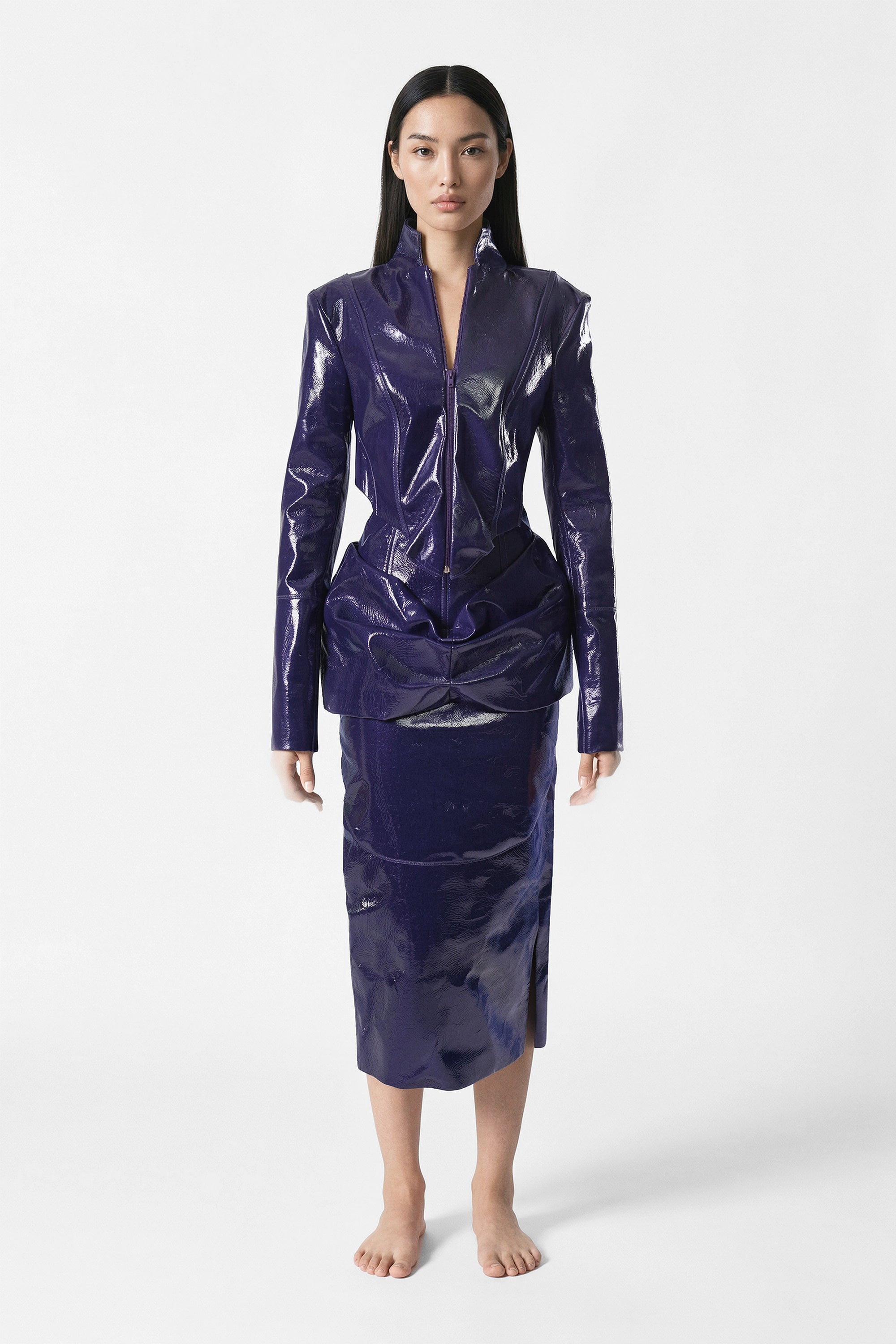 Structured Jacket & Skirt set