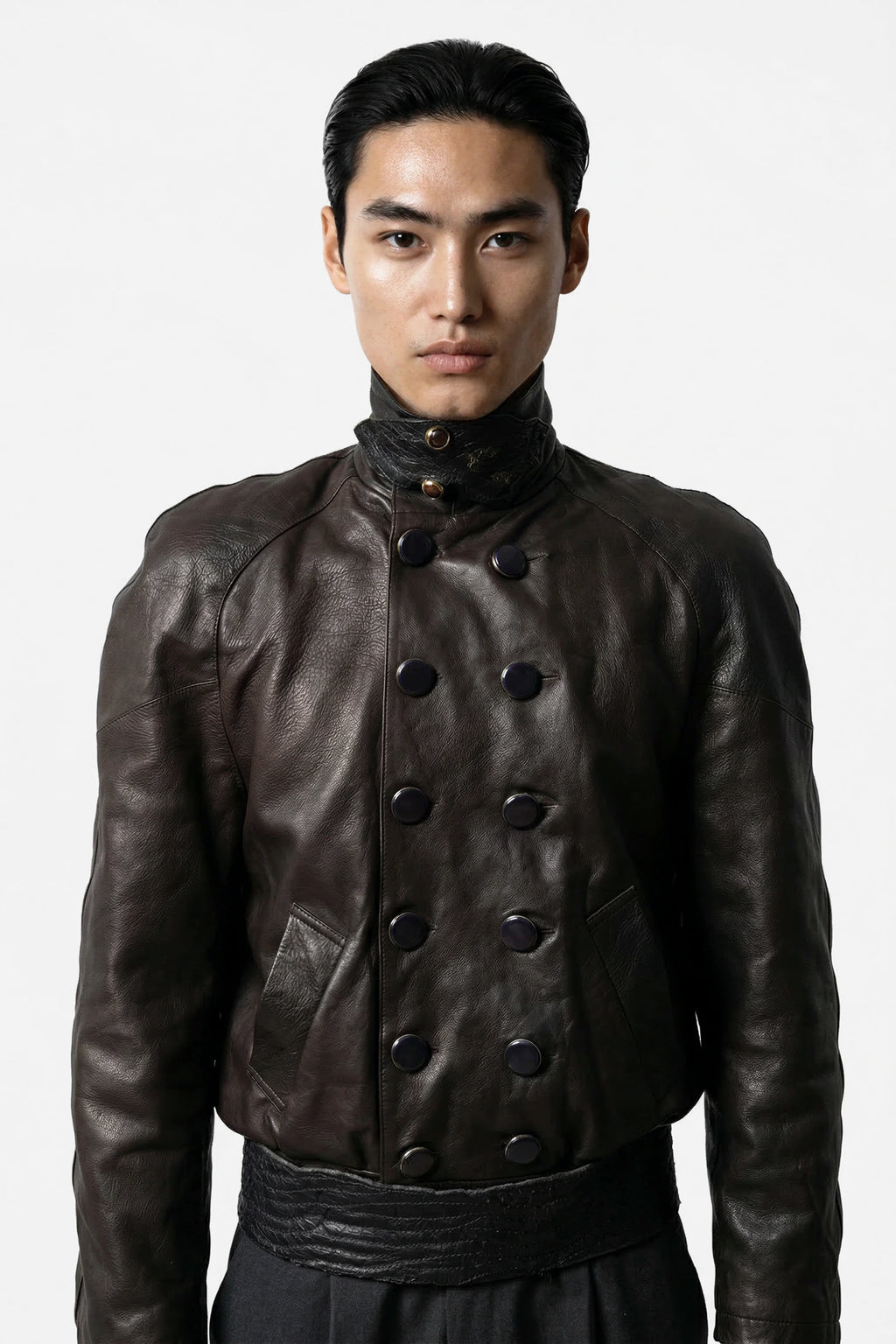 Leather jacket