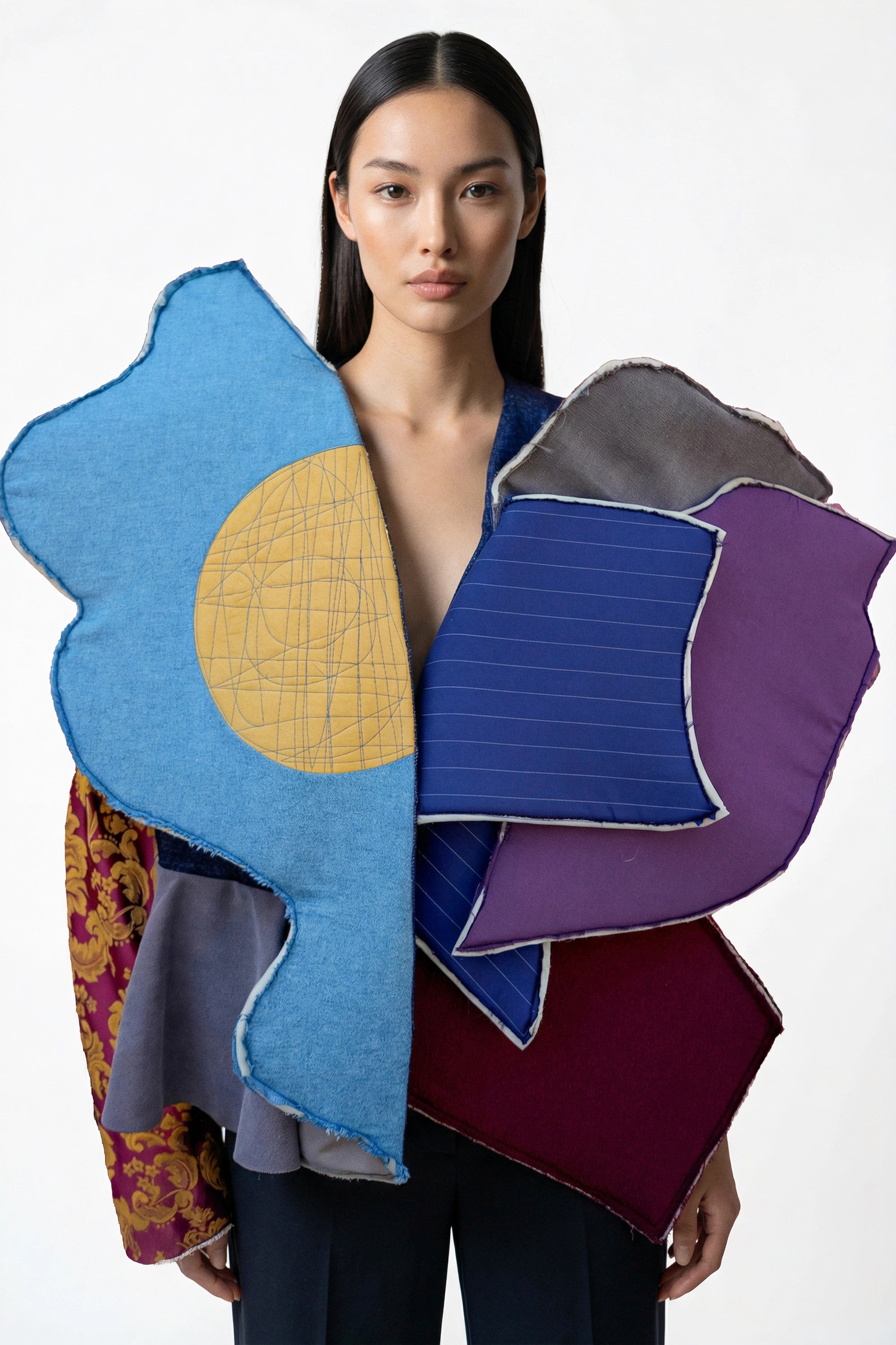 Patchwork Bloom Shell