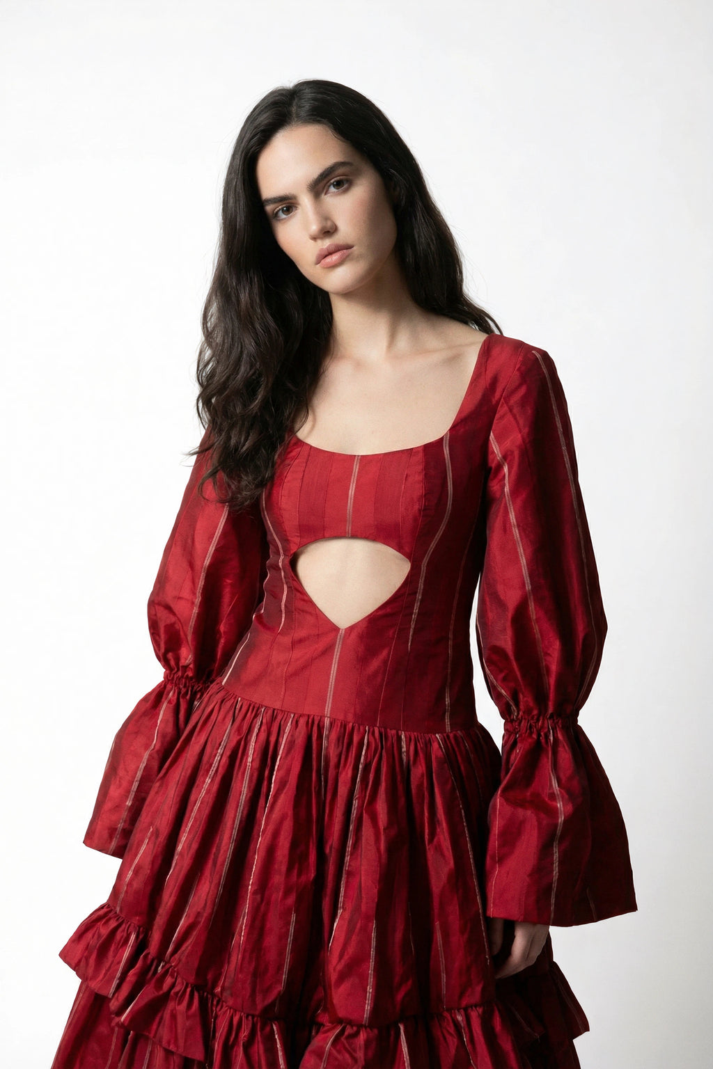 Bloodline Ruffle Gown