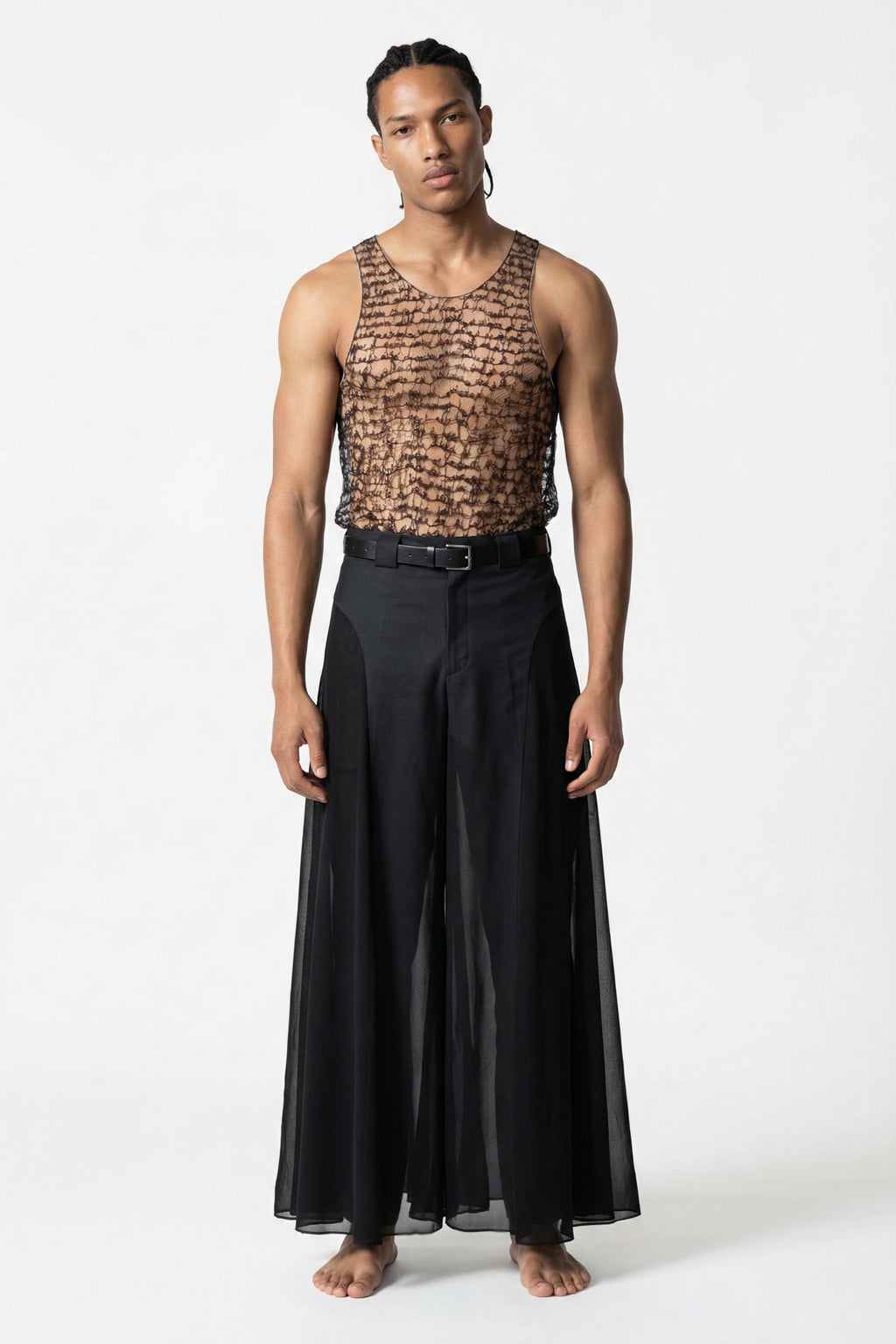 SCULPTURAL EMBROIDERY TOP