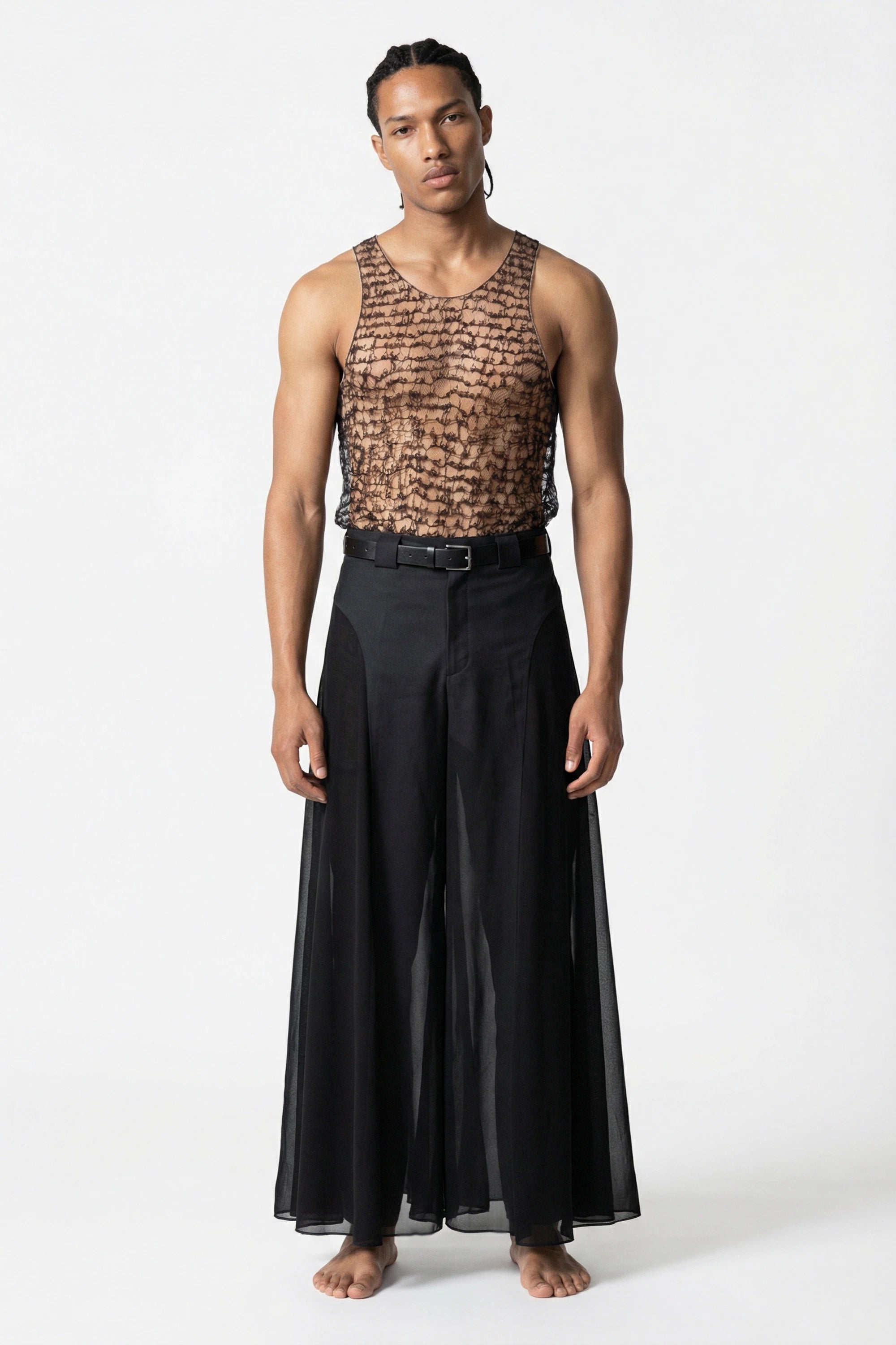 SCULPTURAL EMBROIDERY TOP